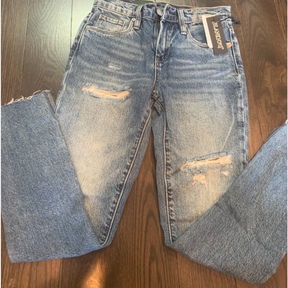 Blank NYC Skinny Fit Straight Leg Jeans